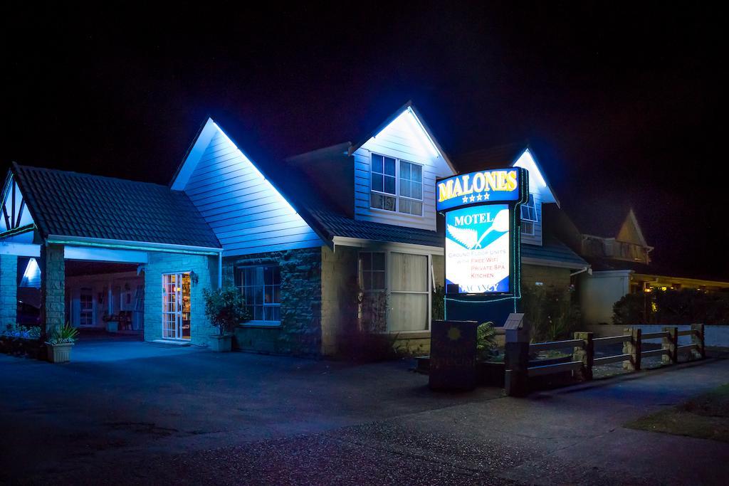 Malones Spa Motel Rotorua Exterior foto