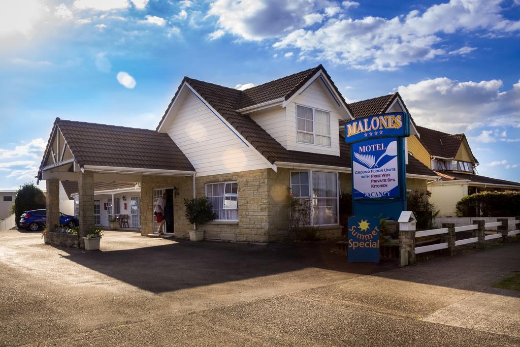 Malones Spa Motel Rotorua Exterior foto