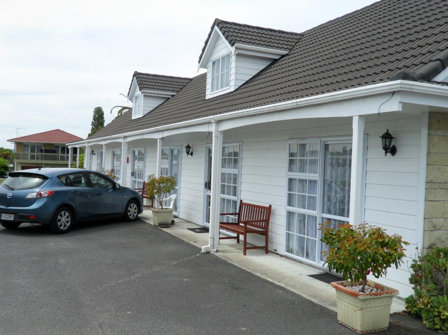 Malones Spa Motel Rotorua Exterior foto