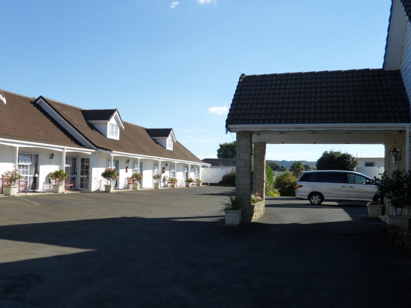 Malones Spa Motel Rotorua Exterior foto
